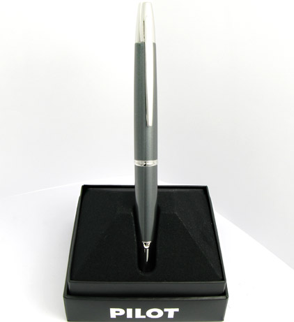 Stylo plume  D�cimo Gris Rhodium de Pilot - photo.