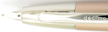 Stylo plume D�cimo Rose Saumon Rhodium de Pilot - photo 4