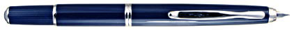 Stylo plume Fermo bleu marine de Pilot, cliquez pour plus de d�tails sur ce stylo...