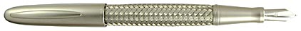 Stylo plume P�3110 Acier tress� de Porsche Design, cliquez pour plus de d�tails sur ce stylo...