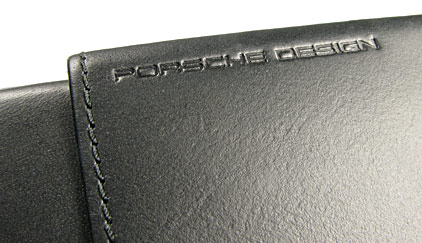Etui-fourreau P�3190 en cuir noir pour 2 stylos Porsche Design - photo 3