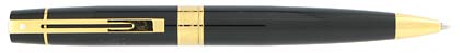 Stylo bille Gift 300 noir et dor� de Sheaffer, cliquez pour plus de d�tails sur ce stylo...