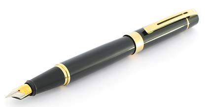 Stylo plume Gift 300 noir et dor� de Sheaffer - photo.
