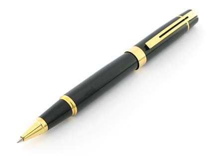 Roller Gift 300 noir et dor� de Sheaffer - photo.