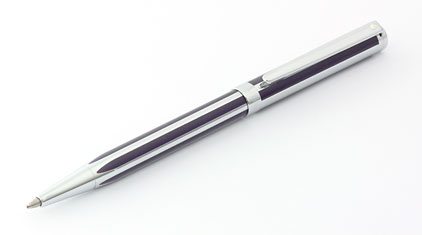 Stylo bille ray� violet chrom� Intensity de Sheaffer - photo.
