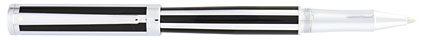 Roller ray� noir chrom� Intensity de Sheaffer, cliquez pour plus de d�tails sur ce stylo...