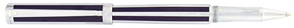 Roller ray� violet chrom� Intensity de Sheaffer, cliquez pour plus de d�tails sur ce stylo...