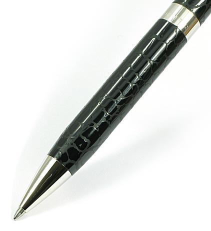 Stylo bille Legacy laqu� noir fa�on cuir de Sheaffer - photo 2