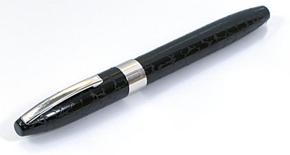 Stylo plume Legacy laqu� noir Fa�on cuir de Sheaffer - photo.