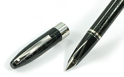 Stylo plume Legacy laqu� noir Fa�on cuir de Sheaffer - photo 2