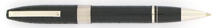 Roller Legacy laqu� noir fa�on cuir de Sheaffer