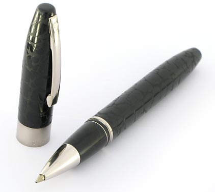 Roller Legacy laqu� noir fa�on cuir de Sheaffer - photo 5