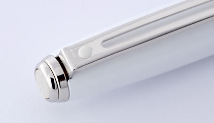 Stylo bille Prelude Mini Gloss White attributs nickel�s de Sheaffer - photo 2