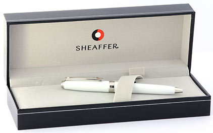 Stylo bille Prelude Mini Gloss White attributs nickel�s de Sheaffer - photo 5