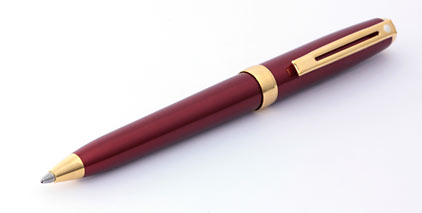 Stylo bille Prelude Mini Red Translucent attributs dor�s de Sheaffer - photo.