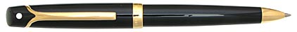 Stylo bille Valor�TM Noir attributs plaqu�s or de Scheaffer�