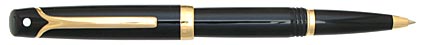 Roller Valor™TM Noir attributs plaqu�s or de Scheaffer�, cliquez pour plus de d�tails sur ce stylo...
