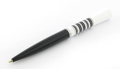 Stylo bille Noa Blanc Noir de Stypen - photo.