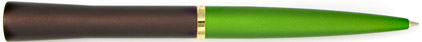Stylo bille Noa Prune et vert de Stypen