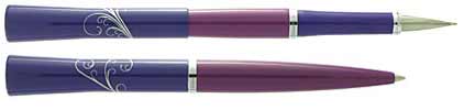 Parure Noa Tatoo haut parme de Stypen, cliquez pour plus de d�tails sur ce stylo...