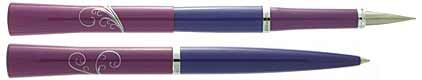 Parure Noa Tatoo haut violet de Stypen, cliquez pour plus de d�tails sur ce stylo...