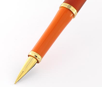 Stylo plume Noa Prune et orange de Stypen - photo 2