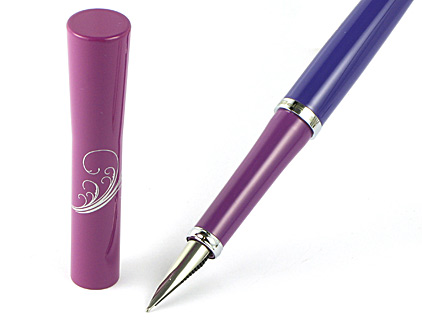 Stylo plume Noa Tatoo capuchon violet de Stypen - photo 2