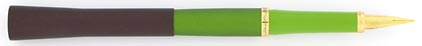Stylo plume Noa Prune et vert de Stypen