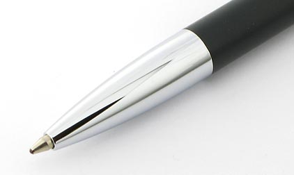 Stylo bille Sloop noir attributs chrom�s de Vuarnet - photo 3