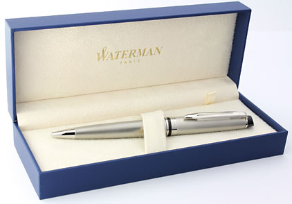 Stylo bille Expert acier bross� de Waterman - photo 5