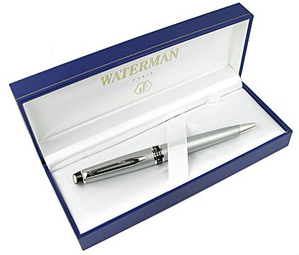 Stylo bille Expert Acier attributs chrom�s de Waterman - photo 5