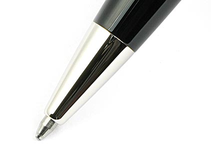 Stylo bille Expert laqu� noir attributs chrom�s de Waterman - photo 2