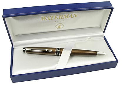 Stylo bille Expert Smart Brown attributs chrom�s de Waterman - photo 4