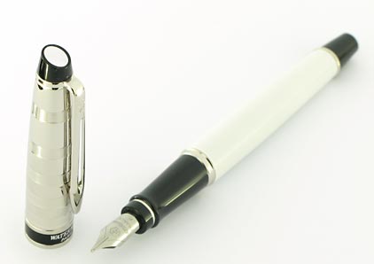 Stylo plume Expert Deluxe Blanc de Waterman - photo 2