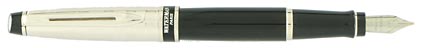 Stylo plume Expert Deluxe noir Waterman, cliquez pour plus de d�tails sur ce stylo...