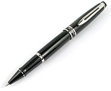Roller Expert laqu� noir attributs chrom�s de Waterman - photo 2
