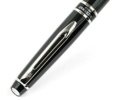 Roller Expert laqu� noir attributs chrom�s de Waterman - photo 3