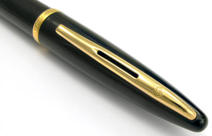 Stylo bille Car�ne Mer noire attributs plaqu�s or de Waterman - photo 3