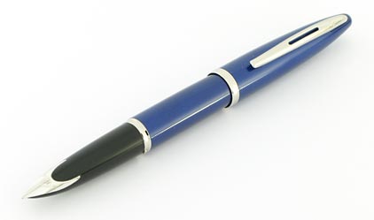 Stylo plume Car�ne Bleu Intense Waterman - photo.