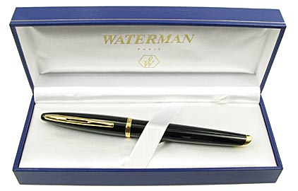 Roller Car�ne Mer Noire attributs plaqu�s or de Waterman - photo 4