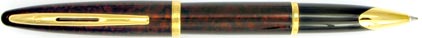 Le roller Car�ne Ambre Marine de Waterman, cliquez pour plus de d�tails sur ce stylo...