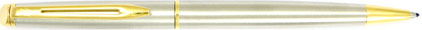Stylo bille H�misph�re acier satin� attributs dor�s de Waterman