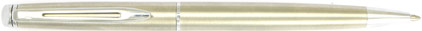Stylo bille H�misph�re acier satin� attributs chrom�s de Waterman