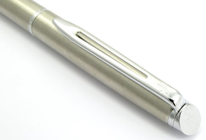 Stylo bille H�misph�re acier satin� attributs chrom�s de Waterman - photo 3