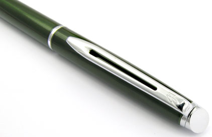 Stylo bille H�misph�re Vert m�tallis� attributs chrom�s de Waterman - photo 3