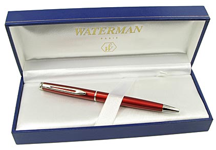 Stylo bille H�misph�re Comet Red attributs chrom�s de Waterman - photo 4