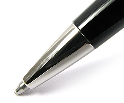 Stylo bille H�misph�re laqu� noir attributs chrom�s de Waterman - photo 2