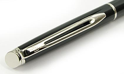 Stylo bille H�misph�re laqu� noir attributs chrom�s de Waterman - photo 3