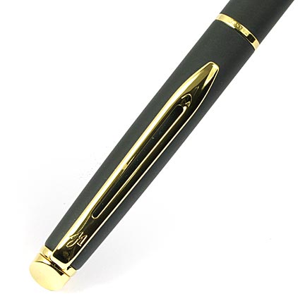 Stylo bille H�misph�re noir mat attributs dor�s de Waterman - photo 3