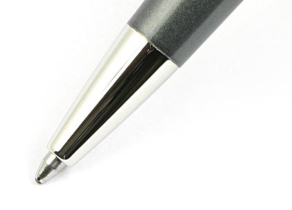 Stylo bille H�misph�re satin� gris attributs chrom�s de Waterman - photo 2